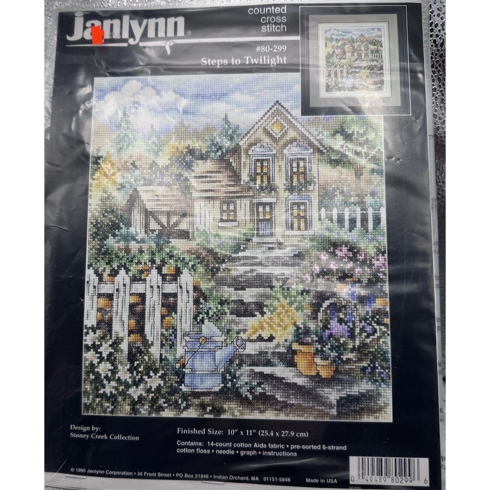 Janlynn‎ Steps to Twilight Counted Cross Stitch Kit 80-299 Stoney Creek 10x11